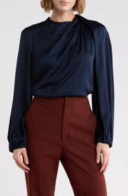 A.L.C. Blaire Long Sleeve Top