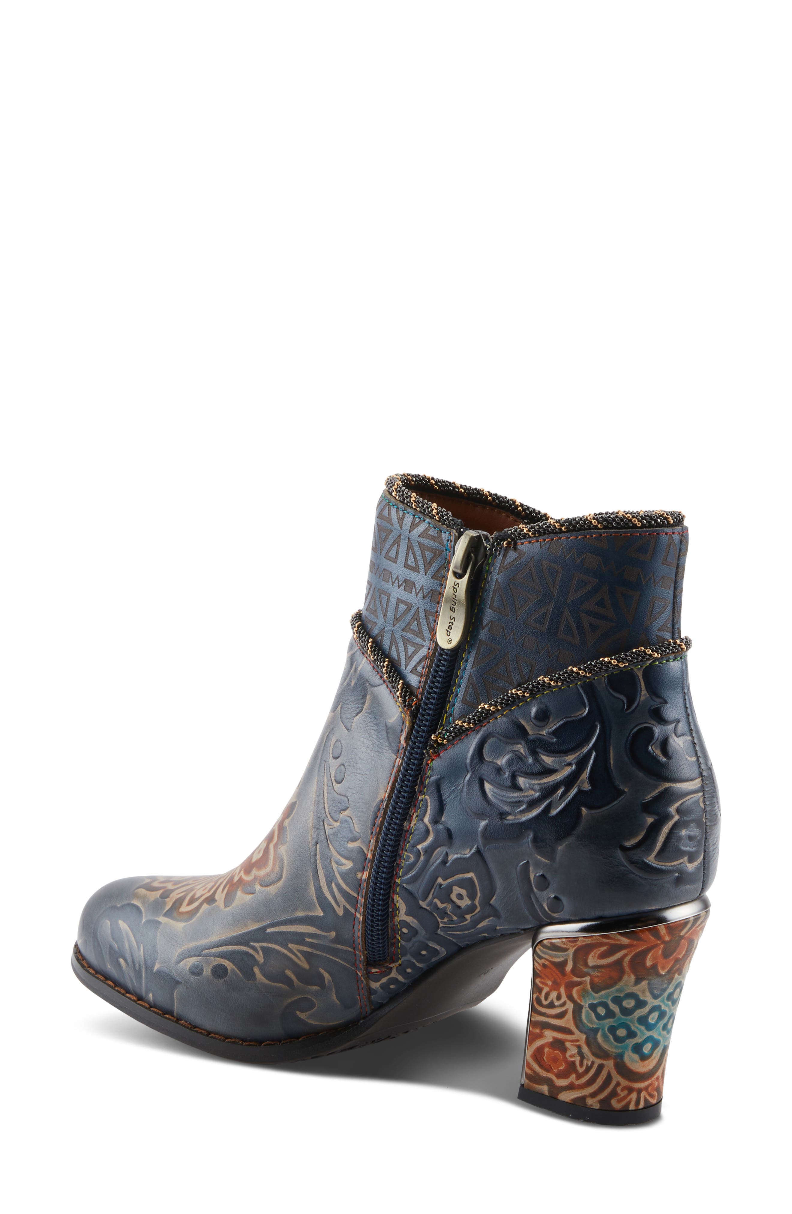 Cherish Bootie, Alternate, color, BLUE MULTI