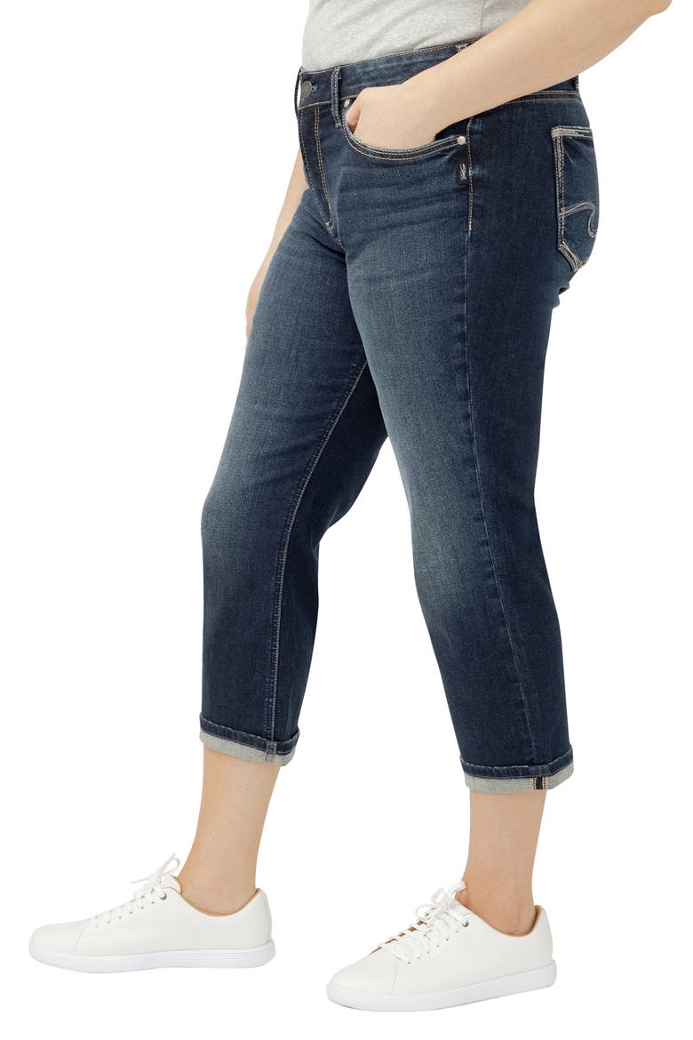 Suki Capri Jeans, Alternate, color, FLORIDA