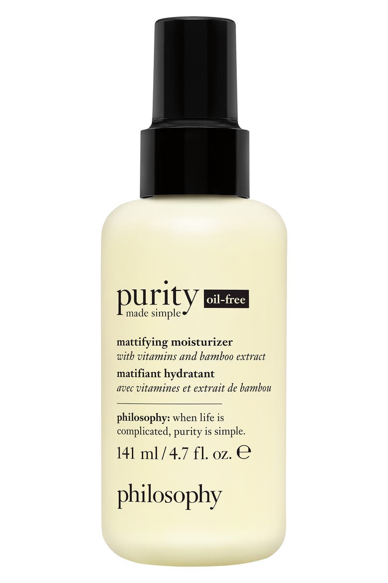 purity made simply mattifying moisturizer video