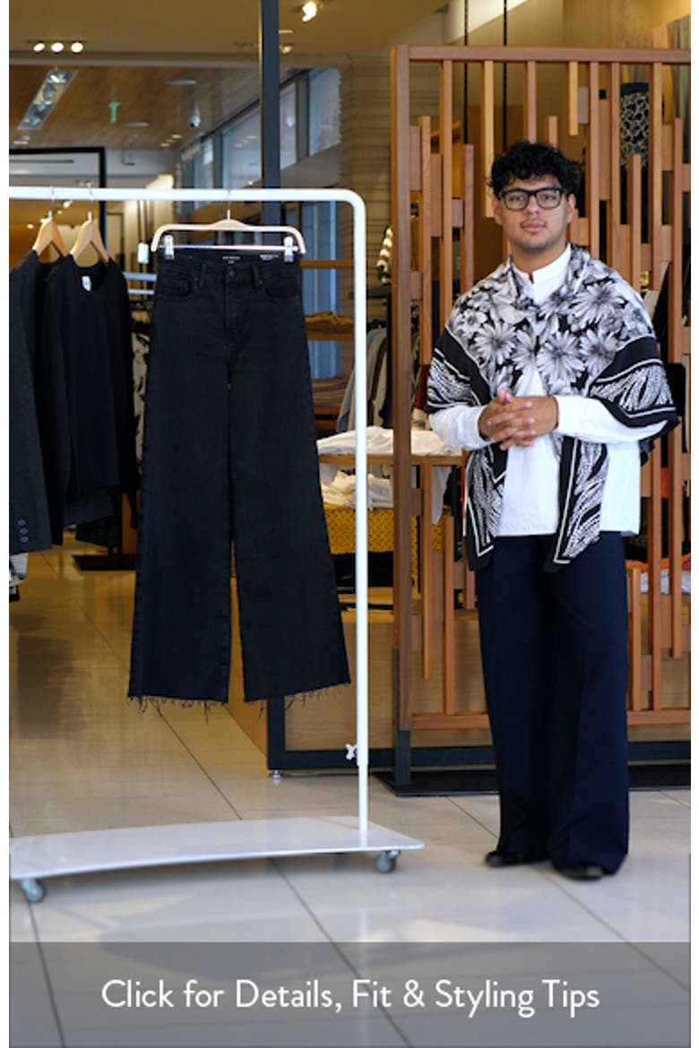 Soft-Tech Good Petite Raw Hem Wide Leg Palazzo Jeans video