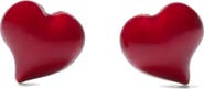 Kate Spade New York puffy heart stud earrings