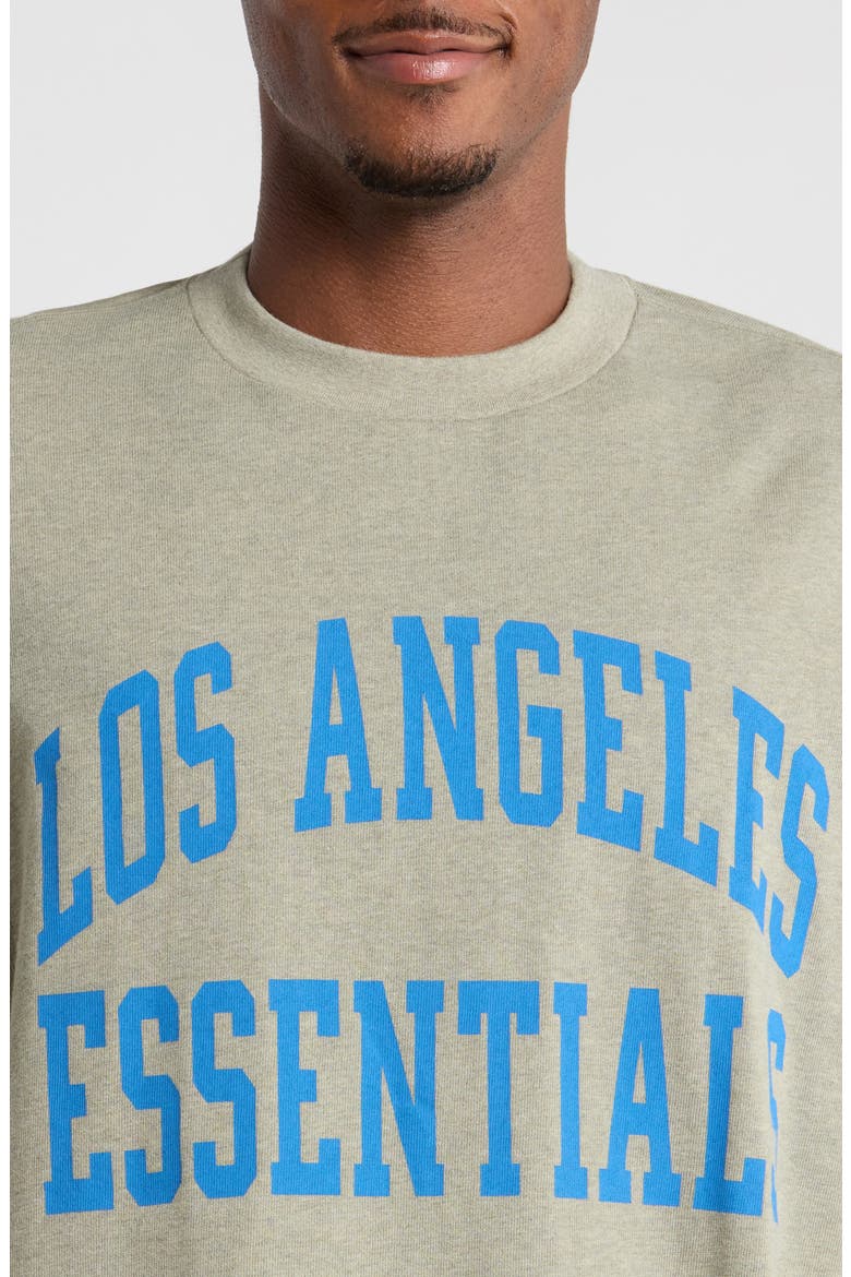 x NFL Los Angeles Chargers Merch T-Shirt, Alternate, color, CONCRETE HEATHER