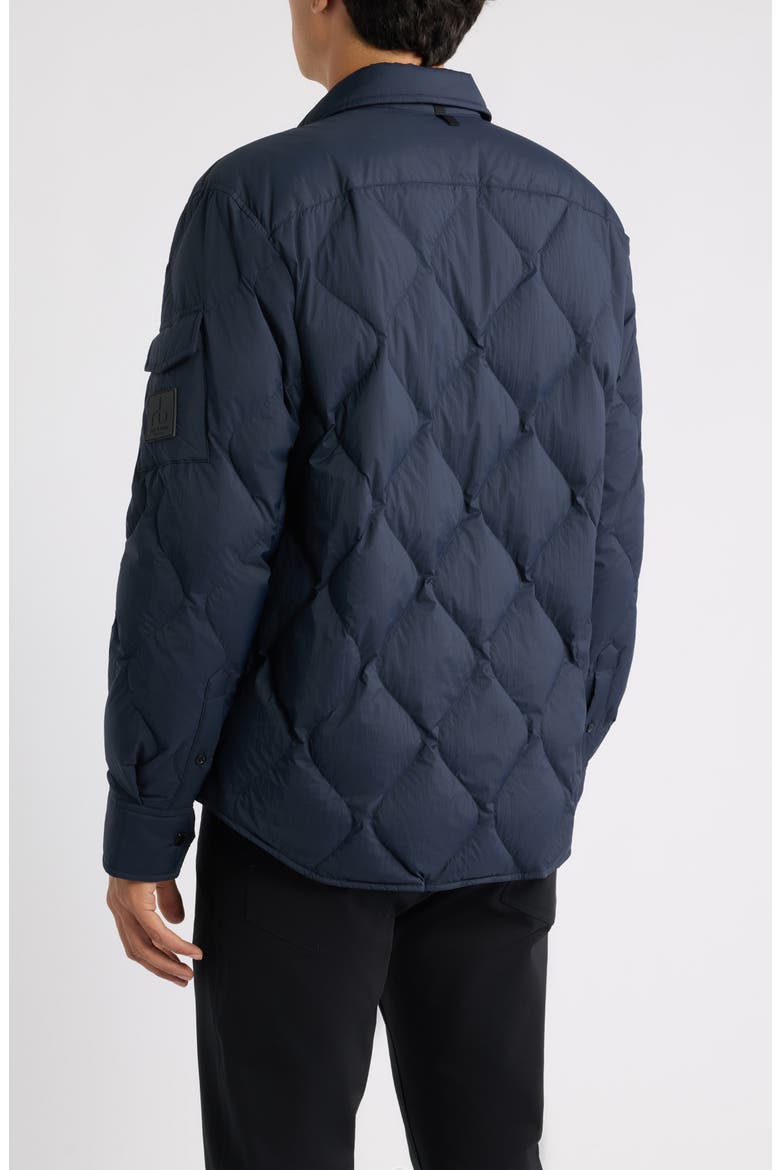 Dane Quilted Shirt Jacket, Alternate, color, NAVY