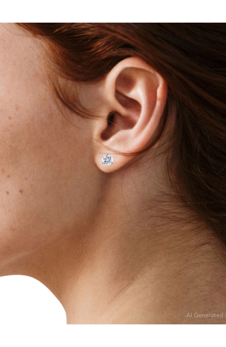 Bliss Diamond 1 1/2Ct Diamond Studs Lab Grown 14k Gold Lab Grown Diamond Earrings, Alternate, color, 14K White Gold