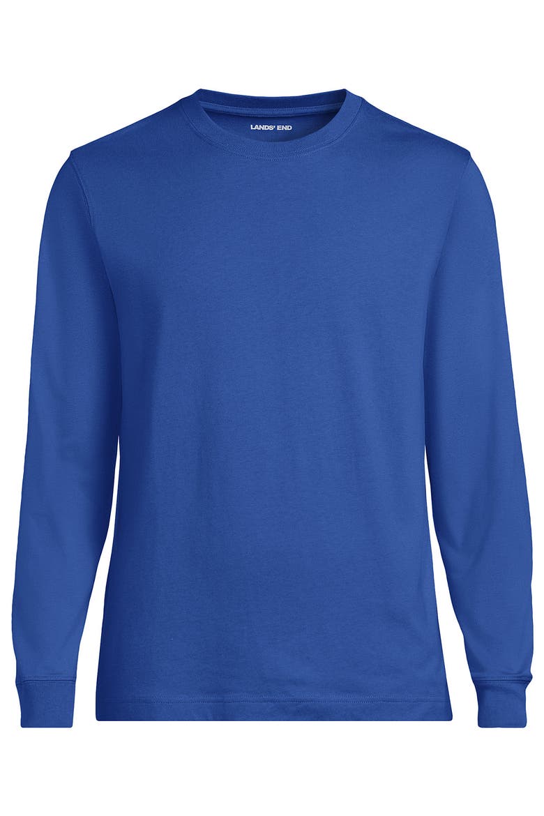 Super-t Long Sleeve T-shirt, Alternate, color, Muted Cobalt Blue