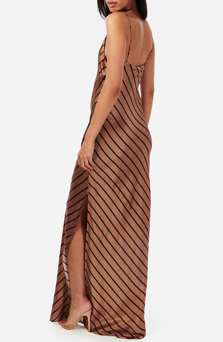 CAMI NYC Raven Silk Maxi Slipdress, Alternate, color, 