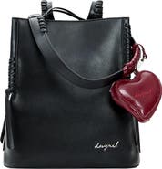 Desigual Medium Faux Leather Backpack
