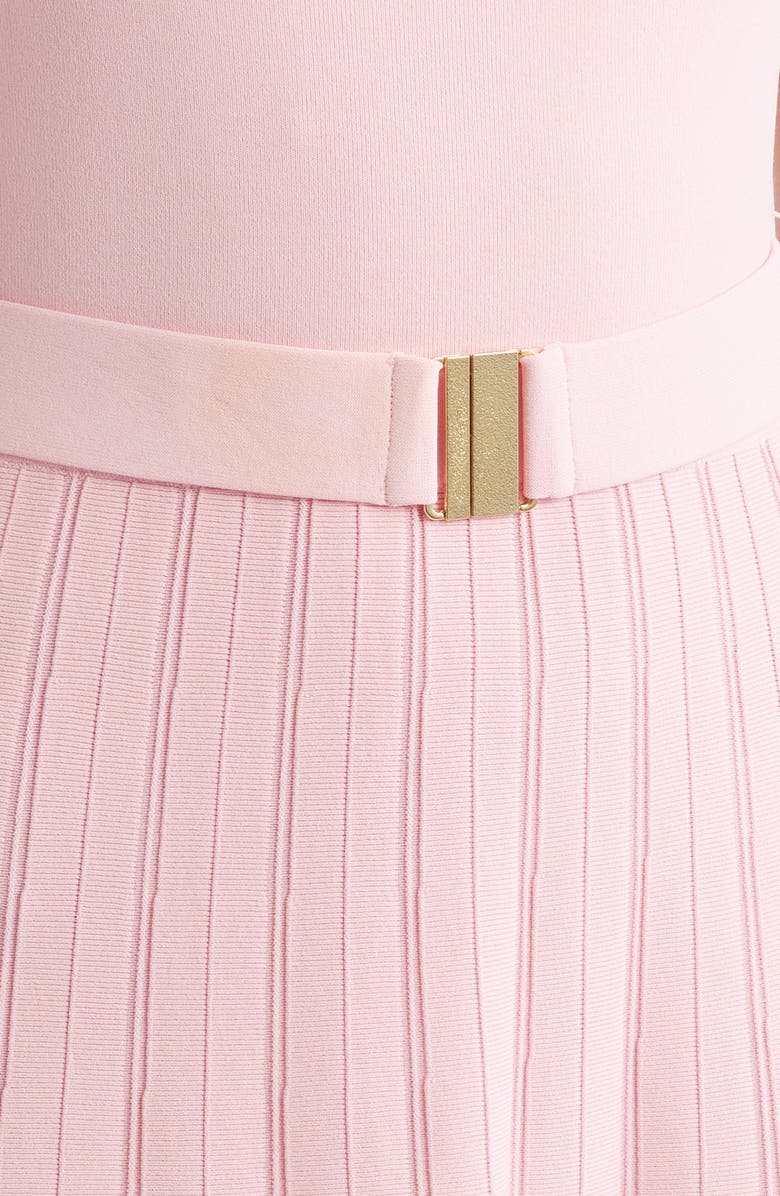 Elie Tahari The Sumner Sleeveless Knit Midi Dress, Alternate, color,