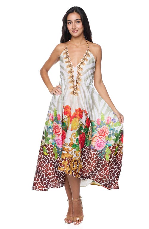 Shop Ranee's Ranees Print Sundress In White