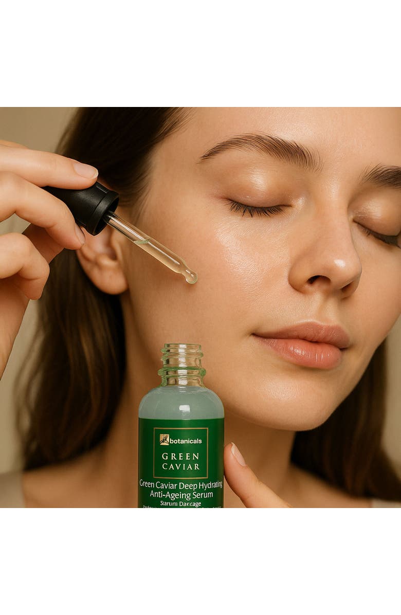 DR BOTANICALS Green Caviar Hydration & Anti-Ageing Serum for Plump, Radiant Skin 30ml, Alternate, color, White