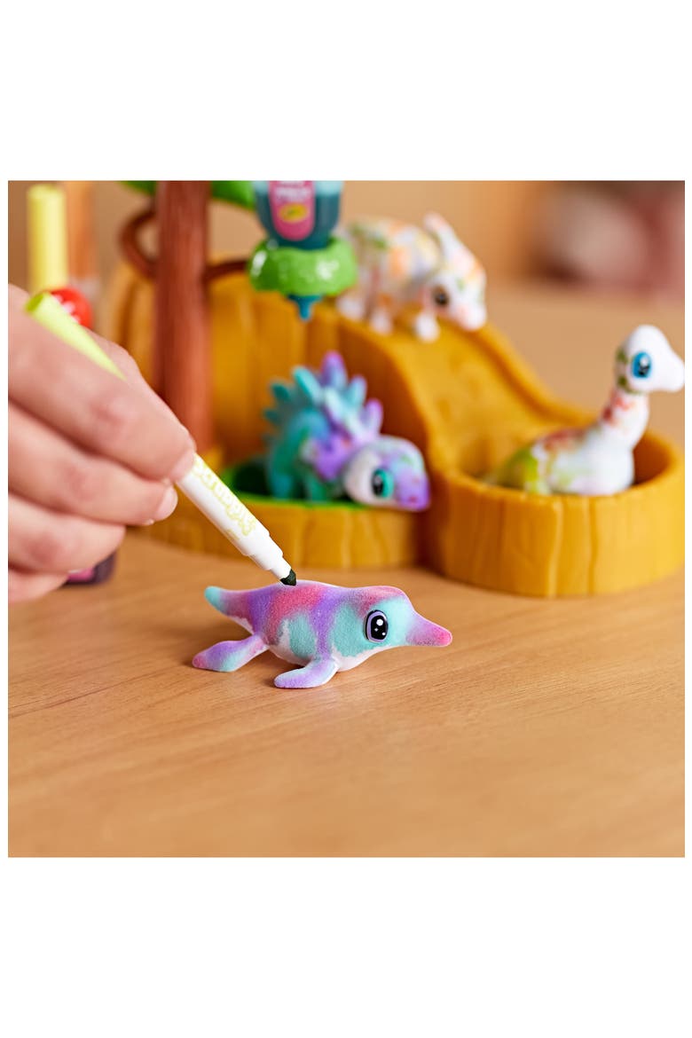Scribble Scrubbie Dinosaurs Waterfall Playset, Alternate, color, NONE