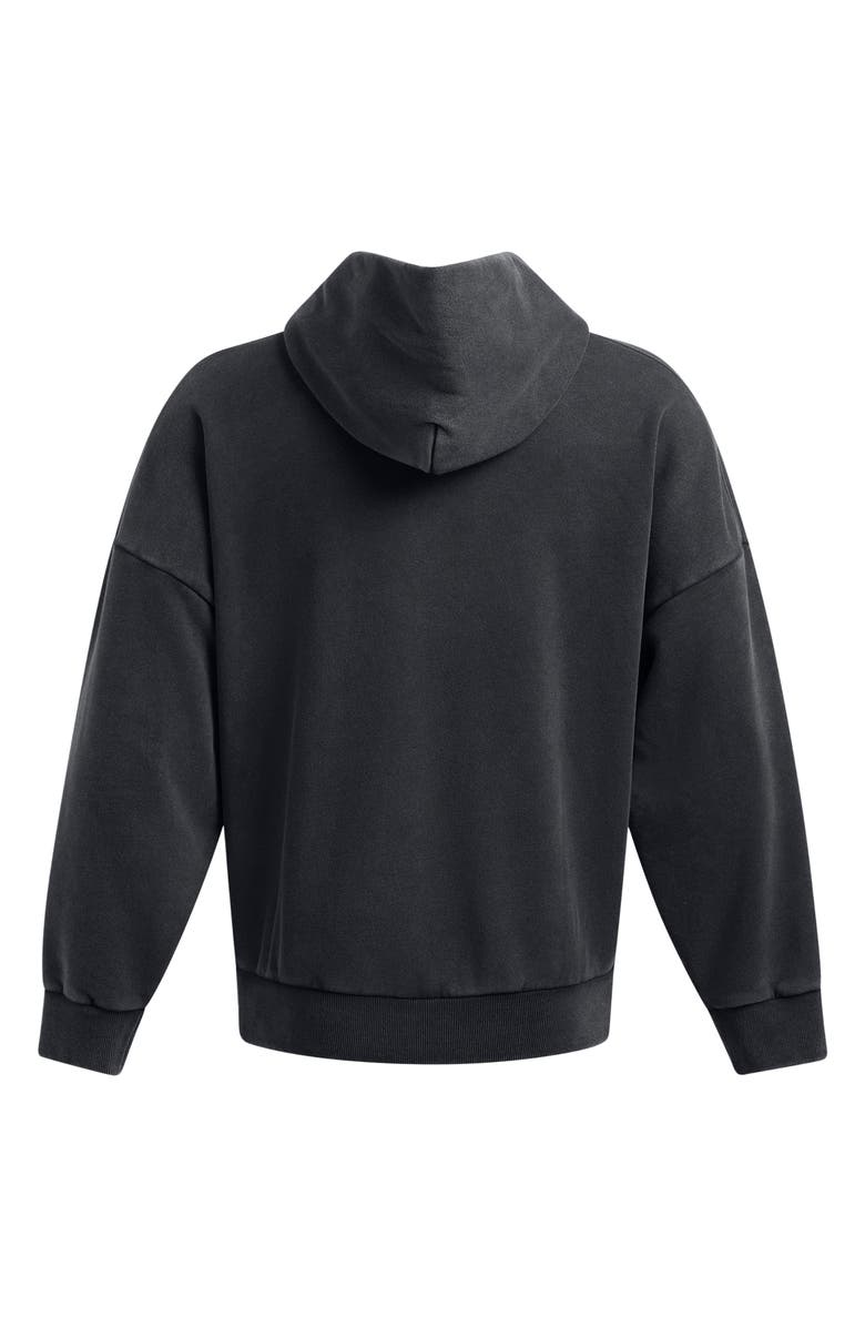 Under Armour Icon Heavyweight Fleece Pullolver Hoodie, Alternate, color, Black