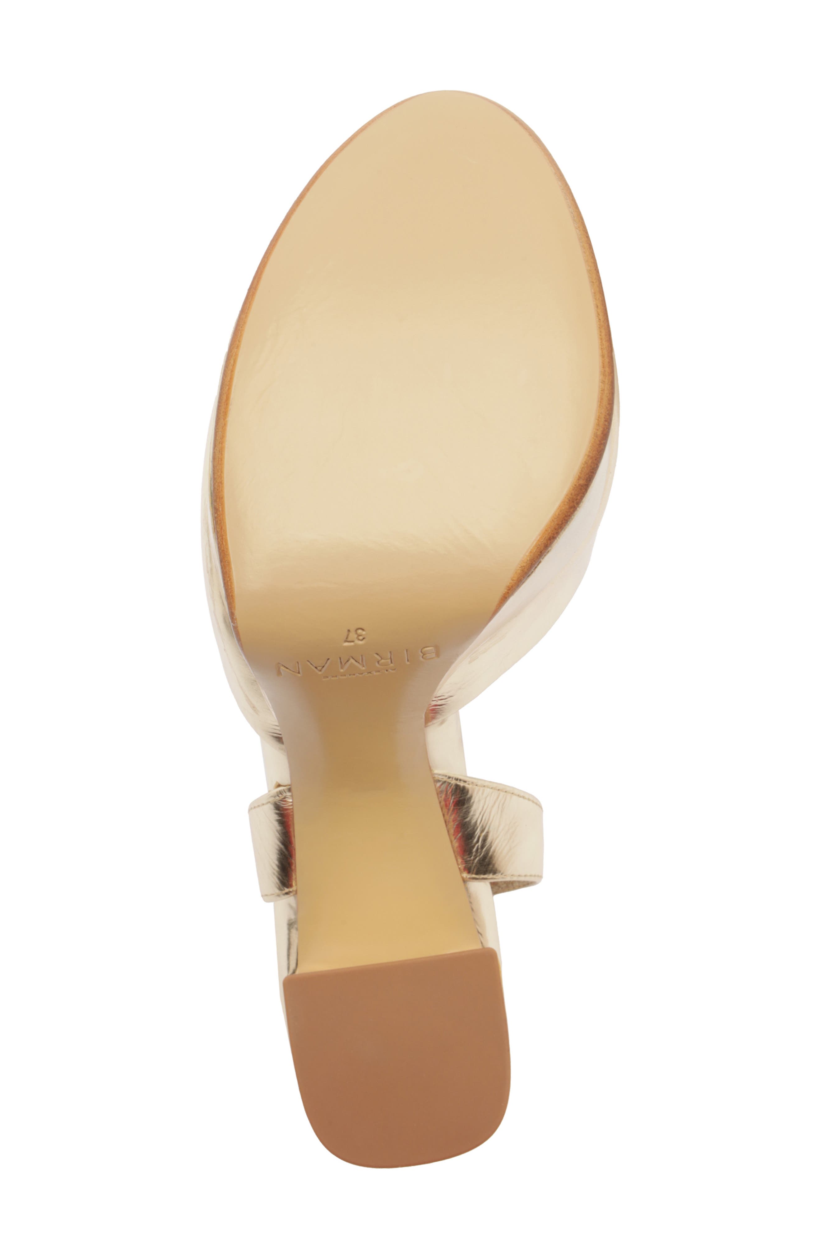 Alexandre Birman Amy Platform Sandal, Alternate, color, Golden