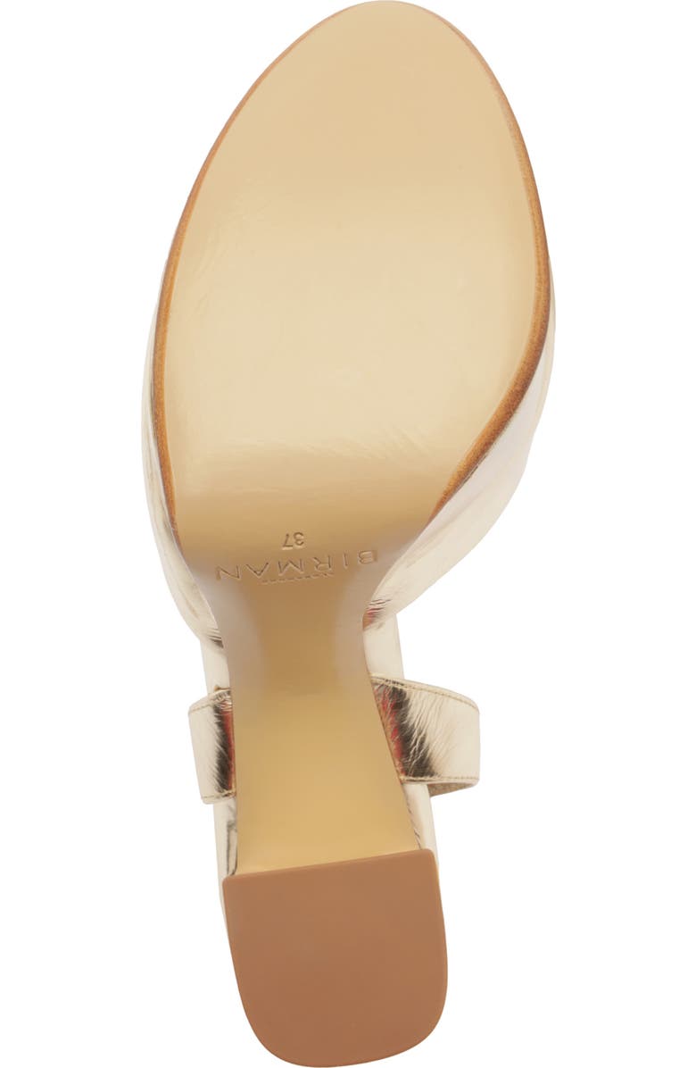 Alexandre Birman Amy Platform Sandal, Alternate, color, Golden