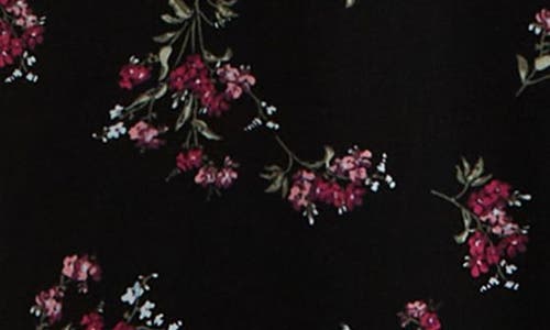 Nordstrom Kids' Floral Jumpsuit In Black