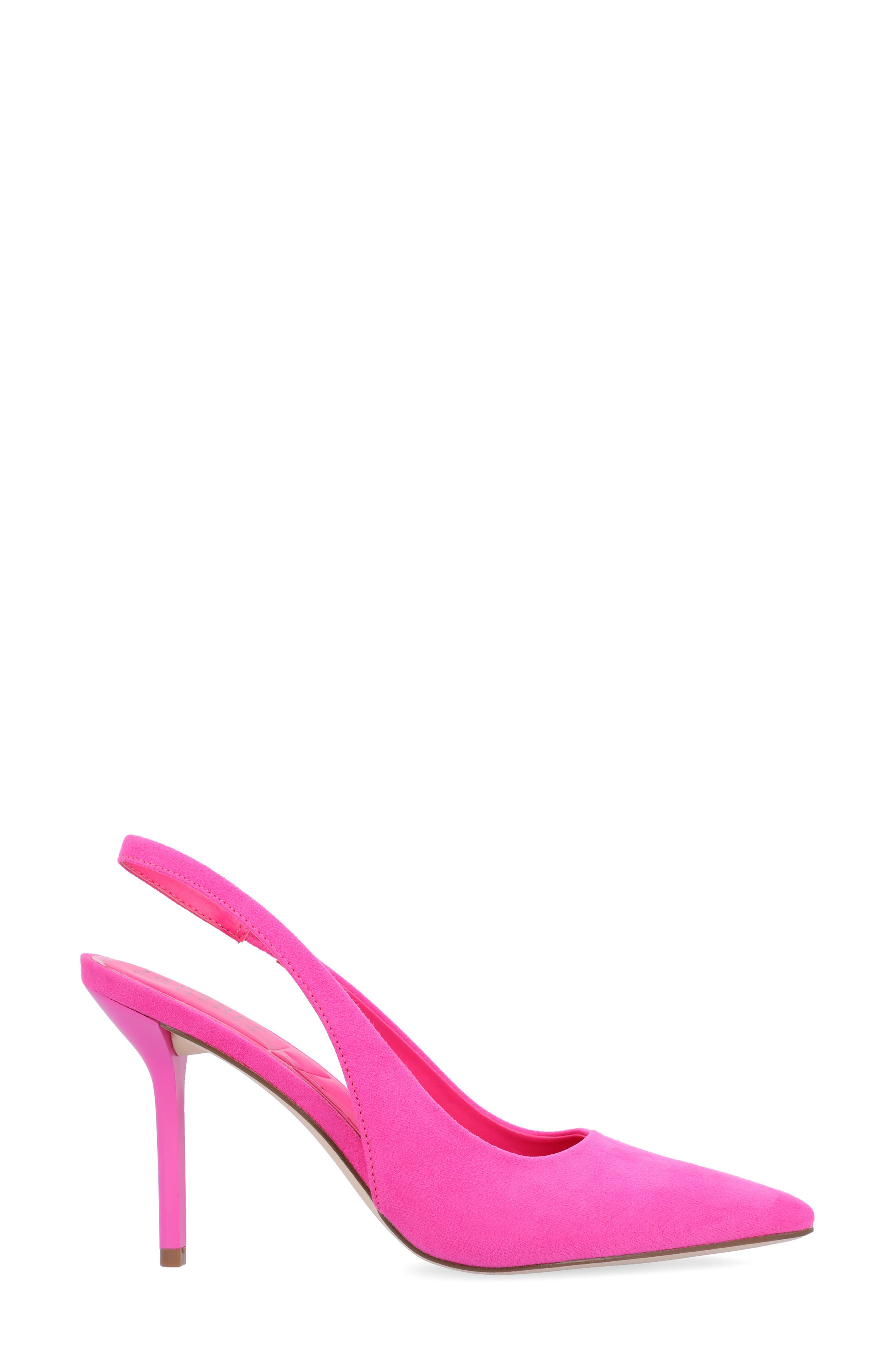 Elenny Slingback Stiletto Pump, Alternate, color, FUCHSIA
