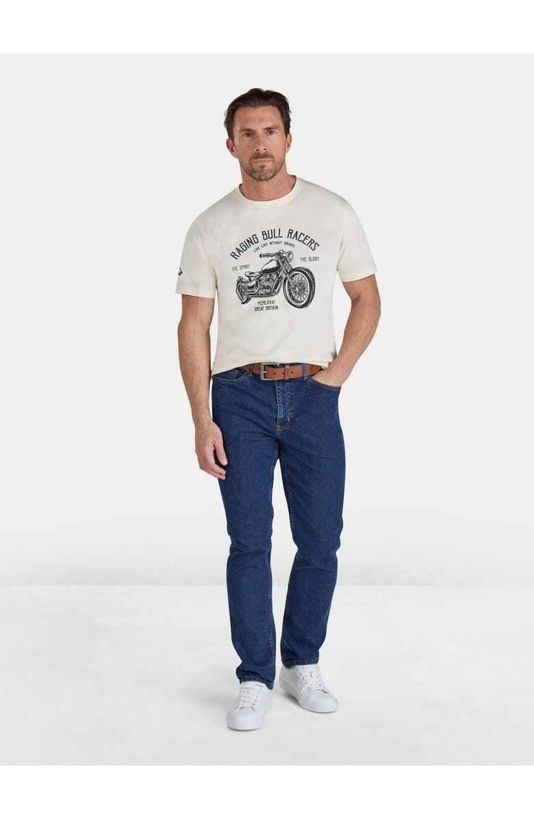 Raging Bull RB Racers Printed T-Shirt, Alternate, color, Cream