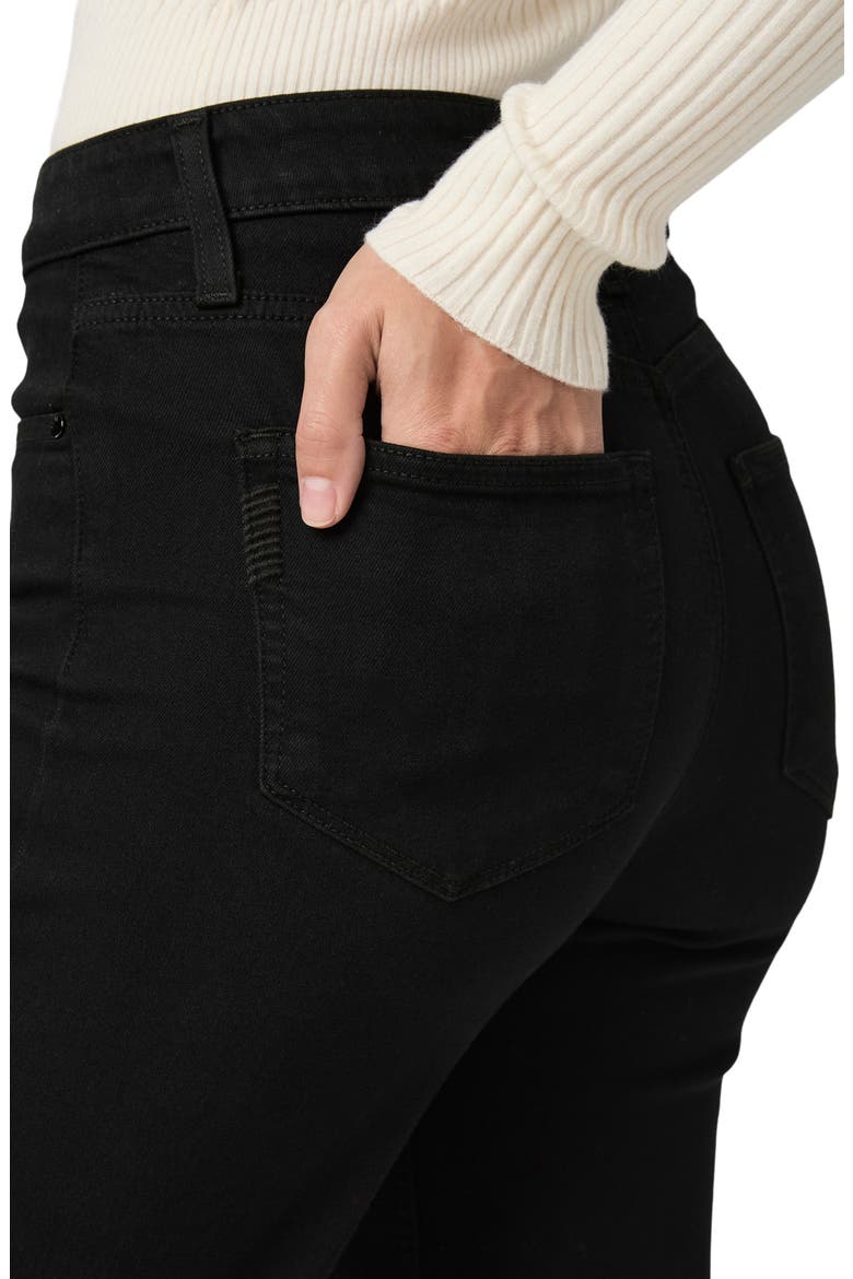 Leenah High Waist Wide Leg Jeans, Alternate, color, BLACK SHADOW