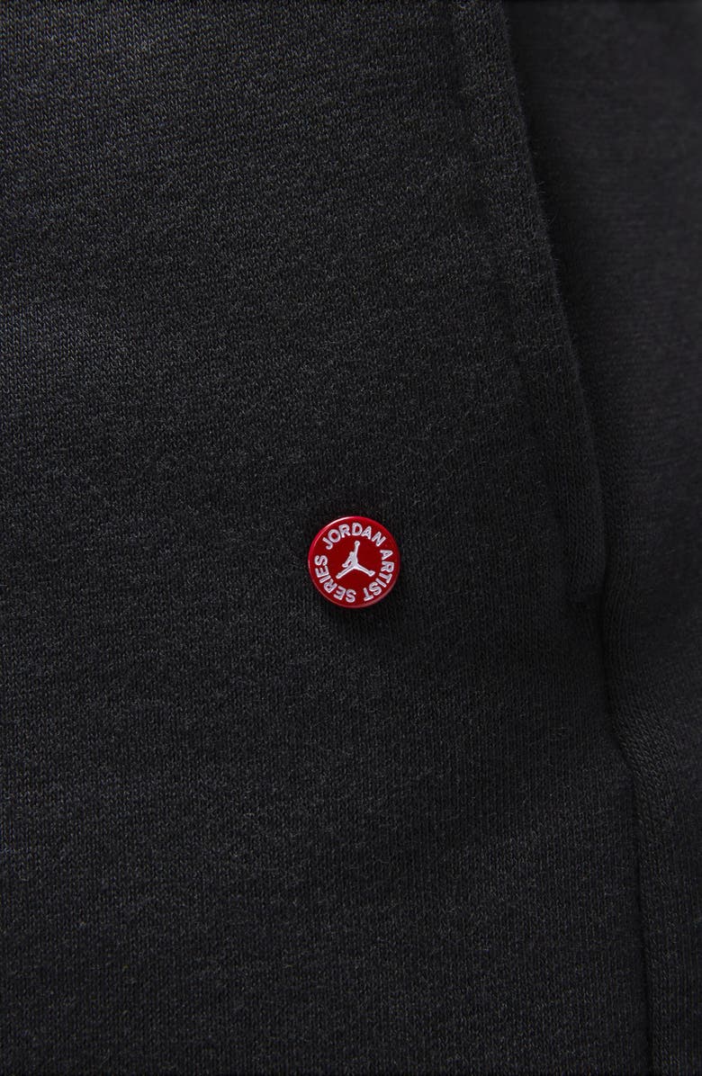 Jordan x Jordan Moss Artist Series Brooklyn Fleece Shorts, Alternate, color, 