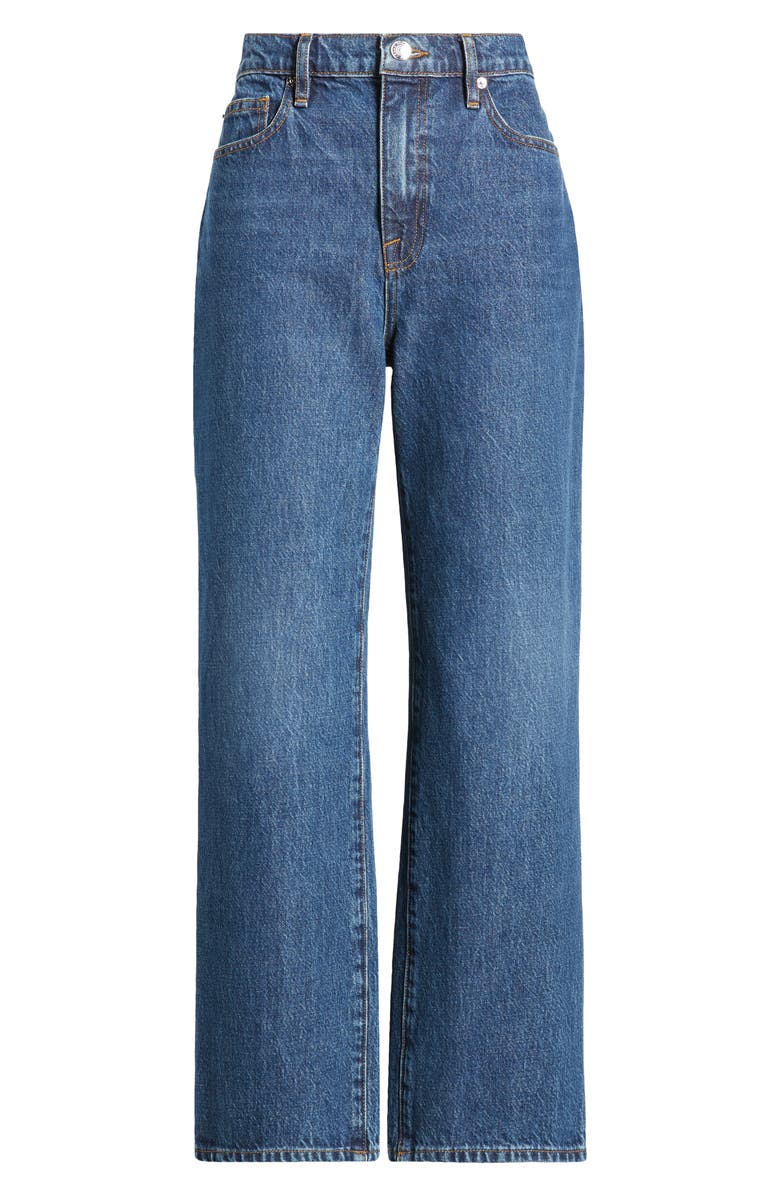 FRAME Le Jane Ankle Straight Leg Jeans, Alternate, color, Kirk