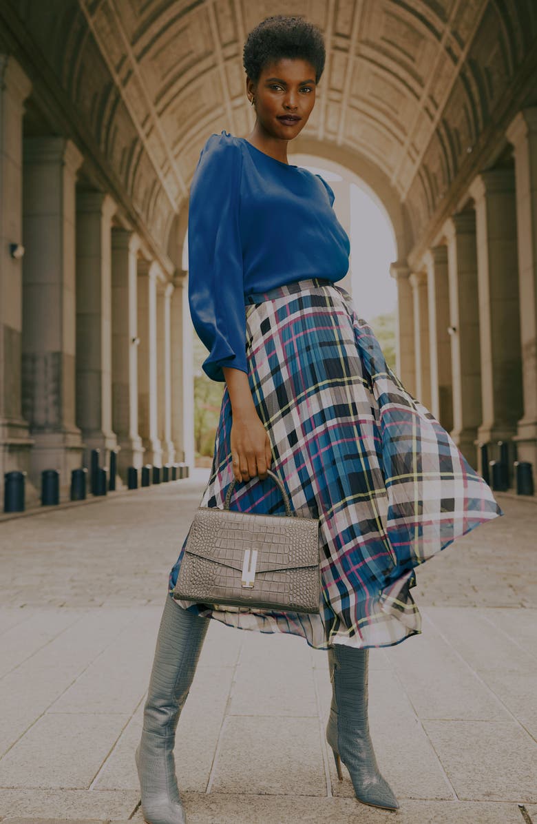 Vince Camuto Long Sleeve Satin Blouse, Alternate, color,