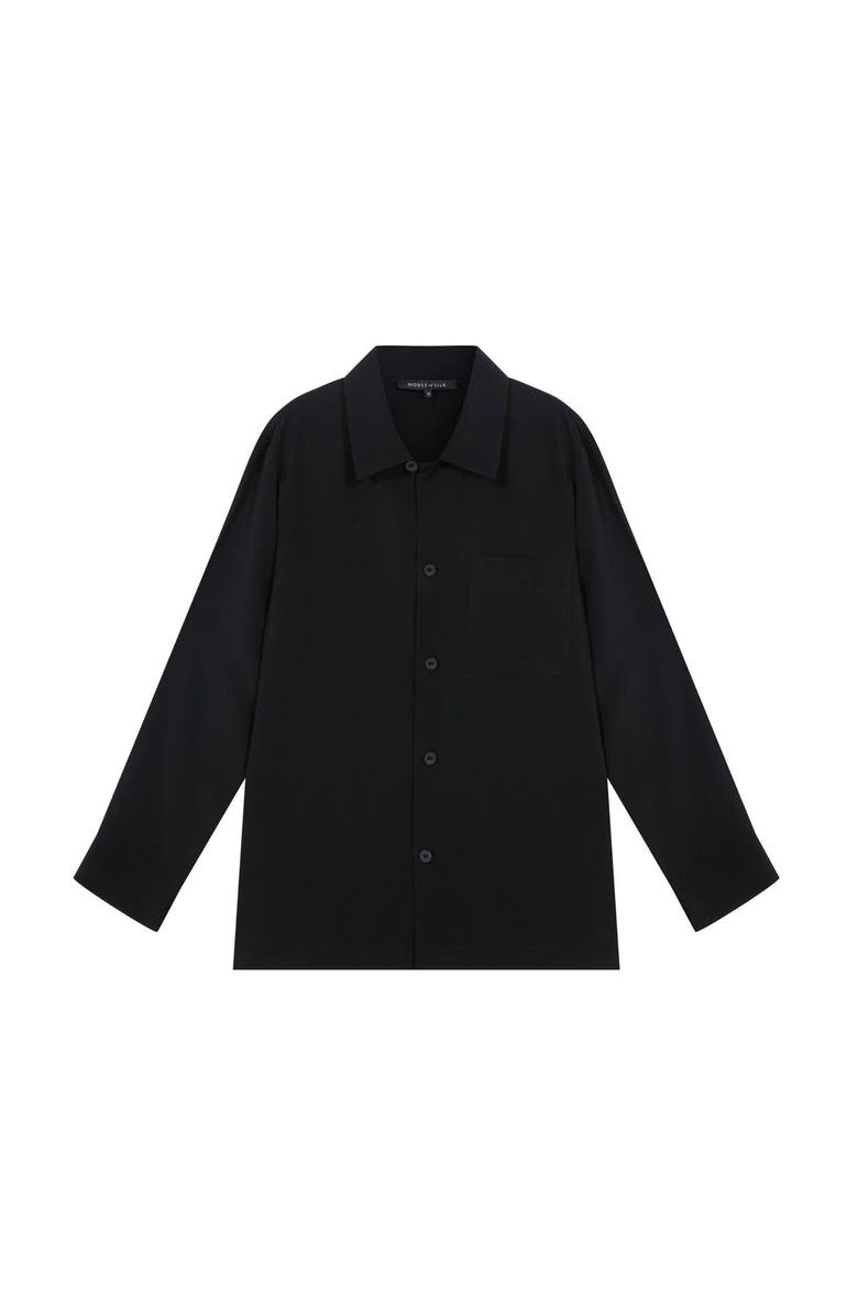 House Of Silk Dornan Shirt, Main, color, Black