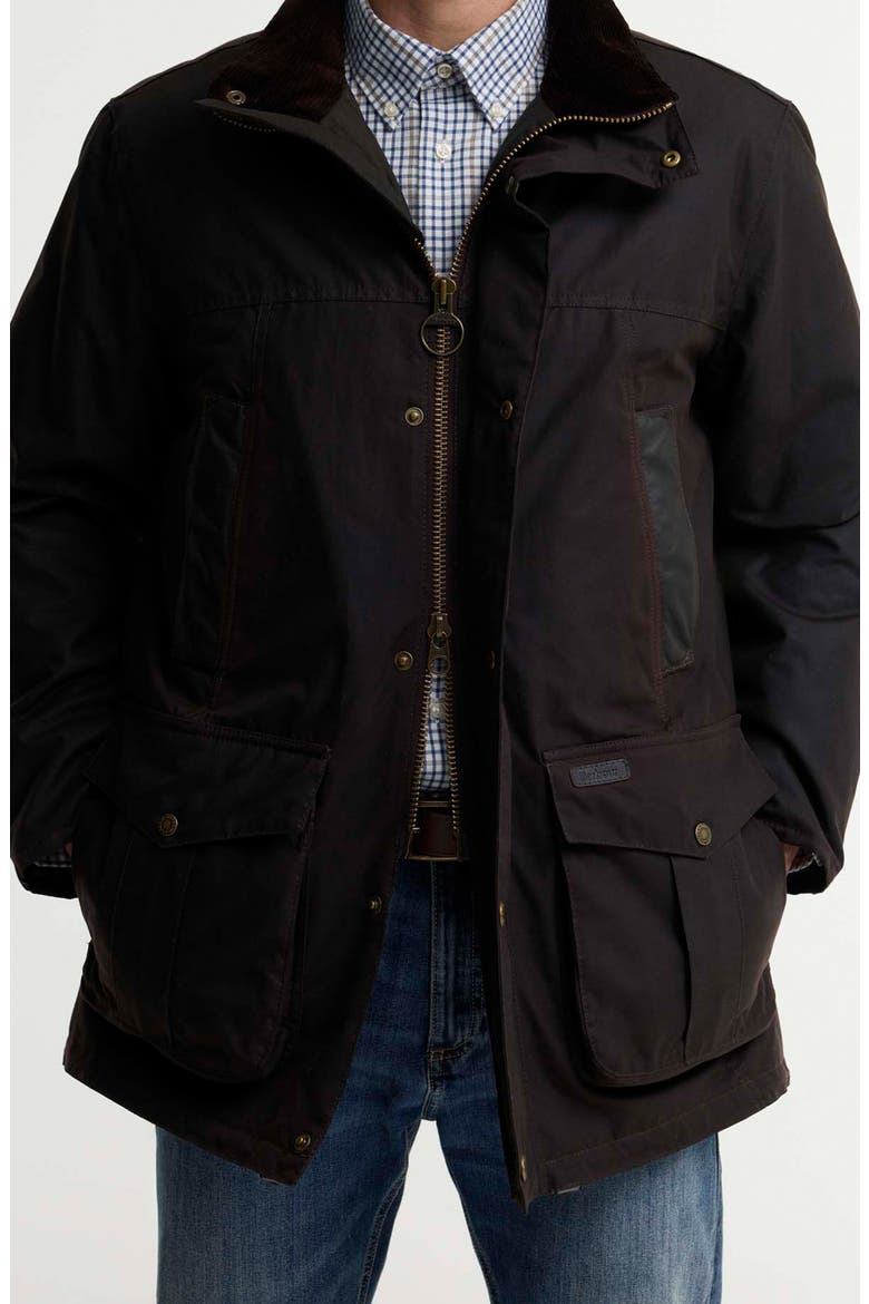 Sandale Waxed Cotton Jacket, Alternate, color, RUSTIC
