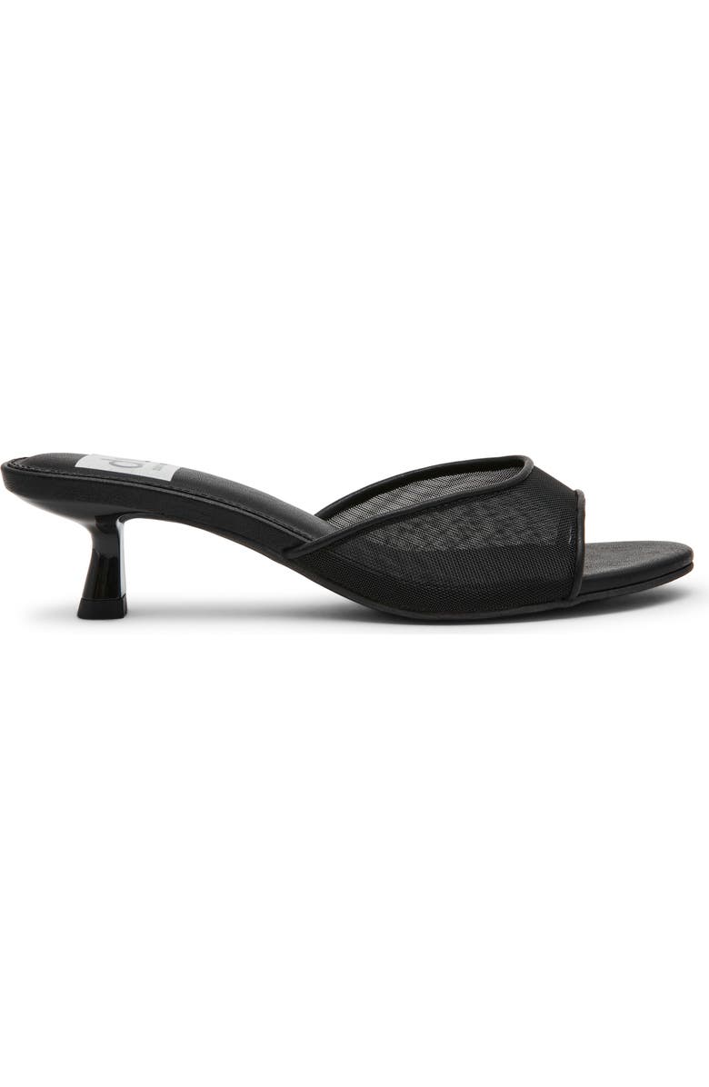 DV by Dolce Vita Dorthey Mesh Kitten Heel Sandal, Alternate, color, Black