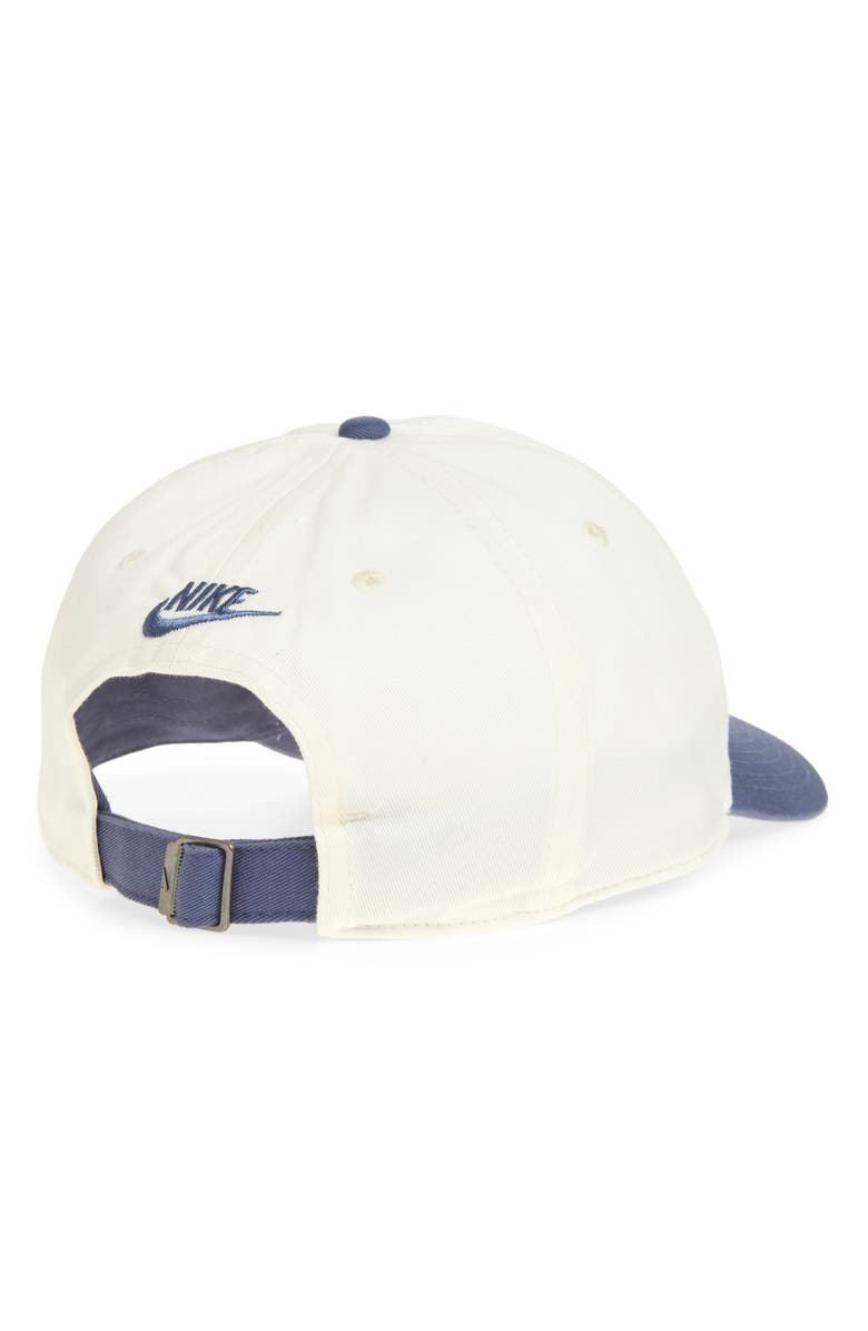 Nike JDI Snapback Baseball Cap, Alternate, color, Sail/ Diffused Blue/ Blue