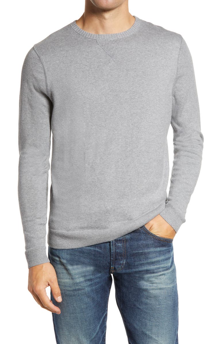 1901 Solid Crewneck Sweater, Main, color,