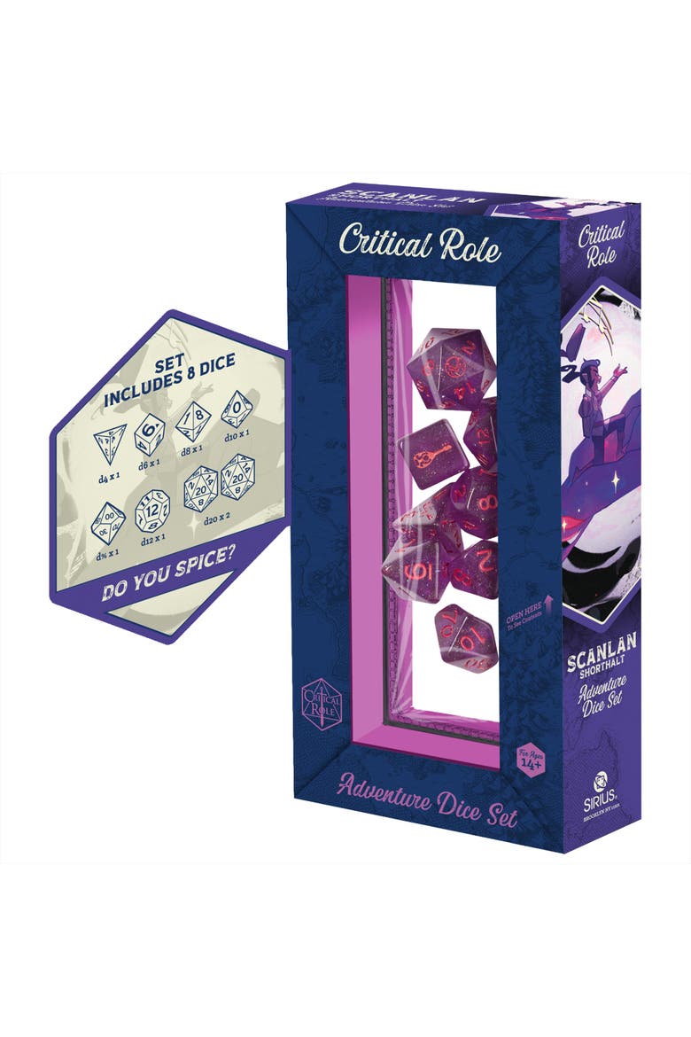 Scanlan Shorthalt 8pc RPG Set, Alternate, color, Multicolored