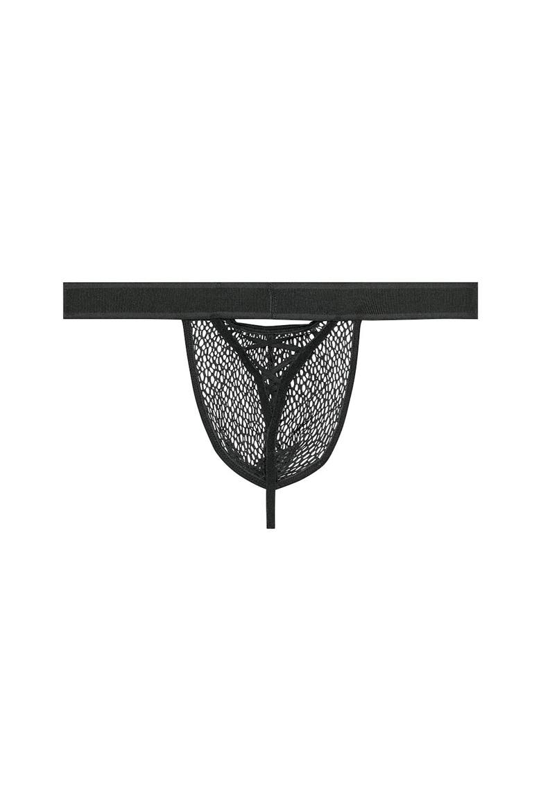Night Universe G-String, Alternate, color, Silver Grey