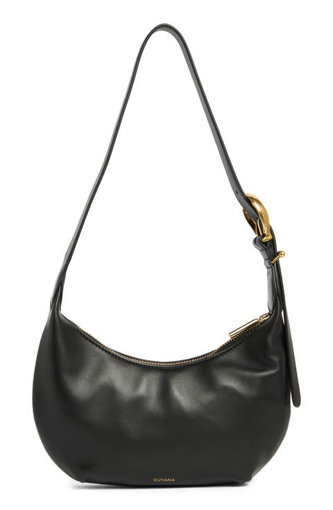 Mini Celestia Leather Shoulder Bag