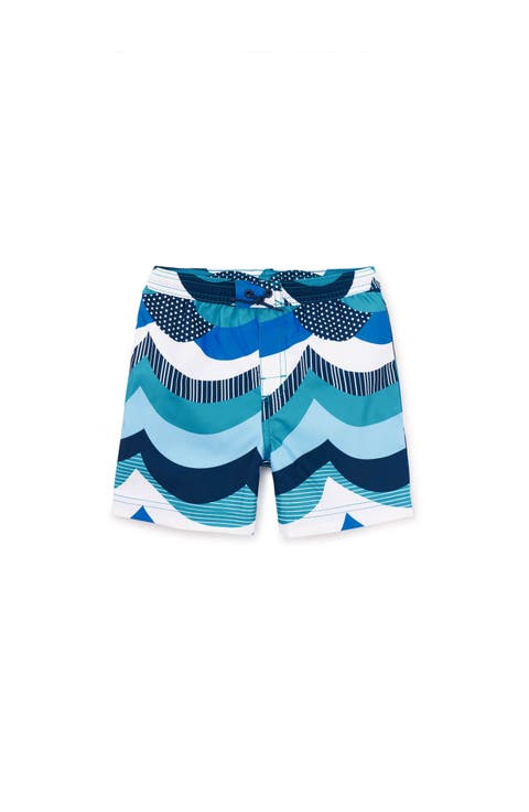 Mid-Length Swim Trunks (Toddler, Little Kid, Big Kid)