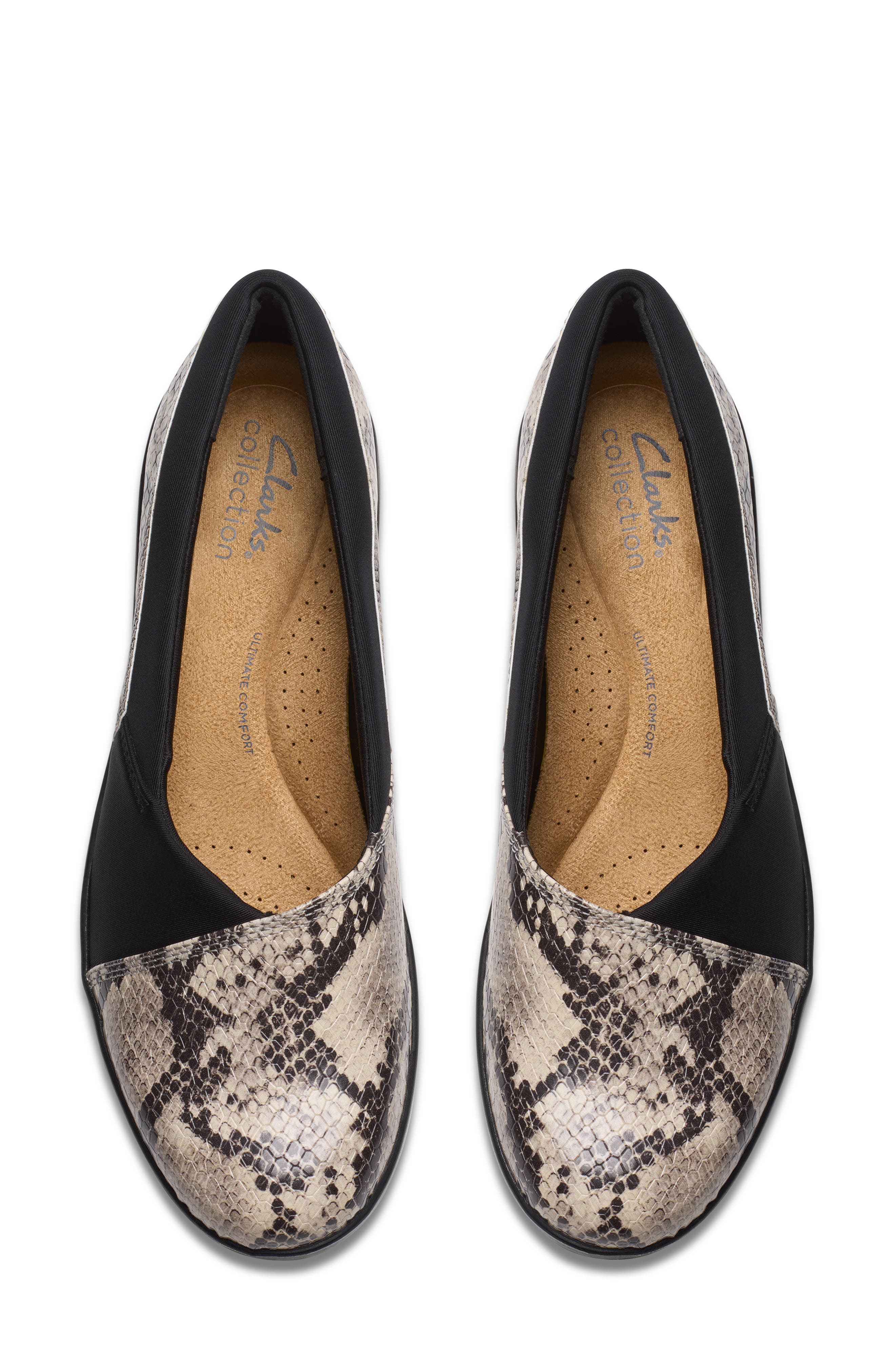 Clarks<sup>®</sup> Suttyn Walk Loafer, Alternate, color, Grey Snake