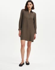 Finery London Enriko Zip Front Short Dress