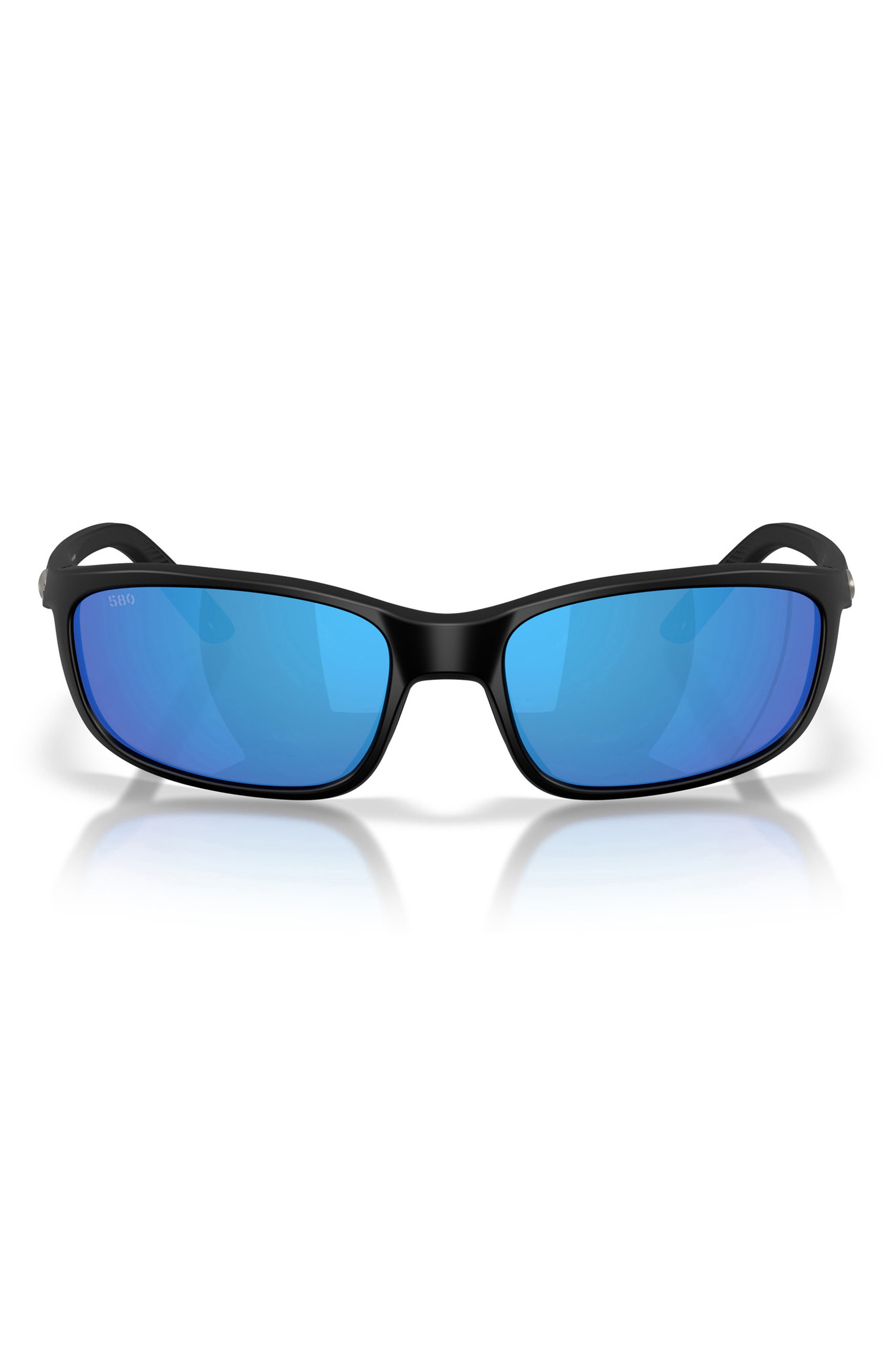 MATTE BLACK / BLUE MIRROR 580G