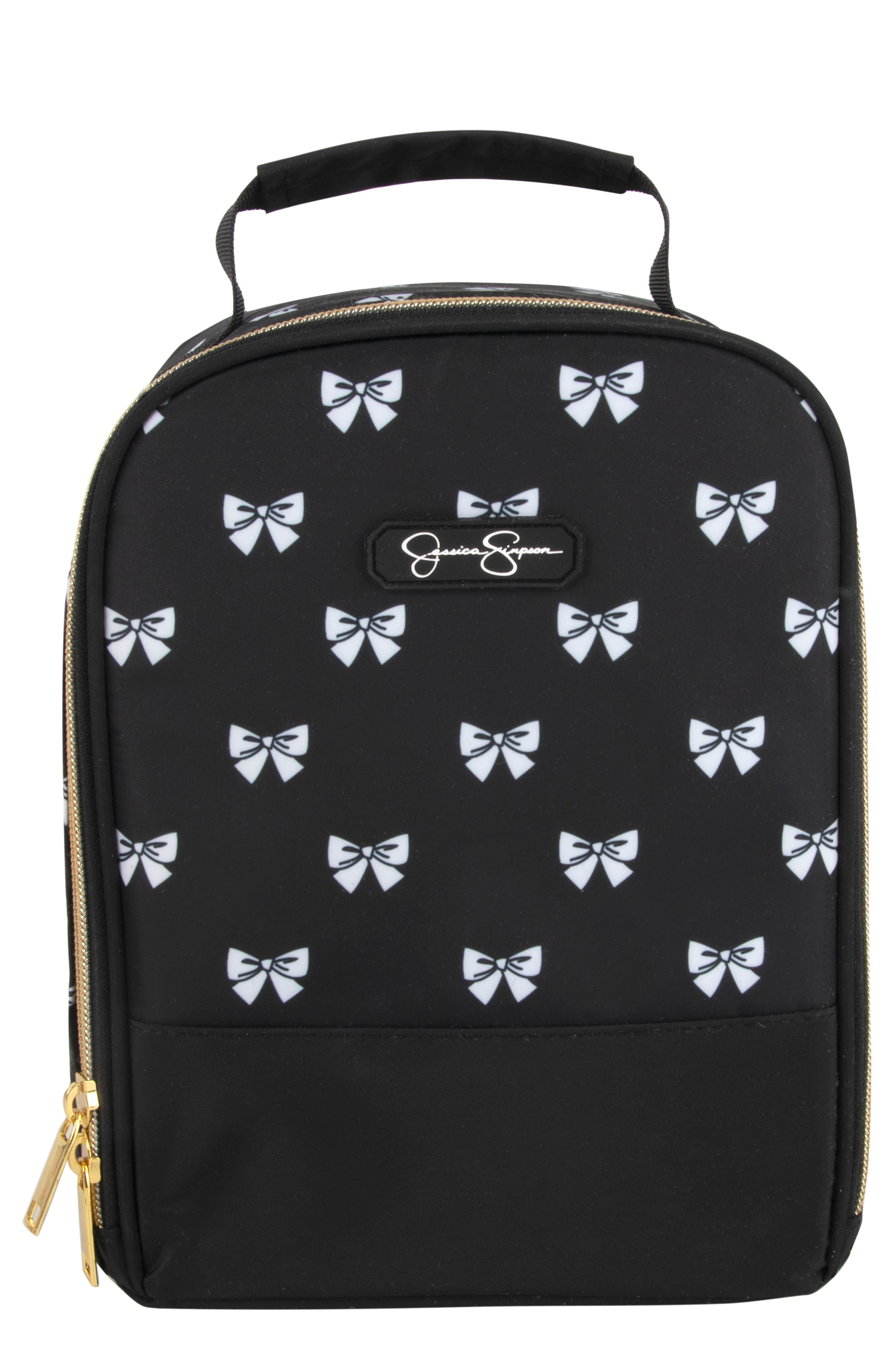 Jessica Simpson Kids' Bow Lunch Tote, Main, color, 