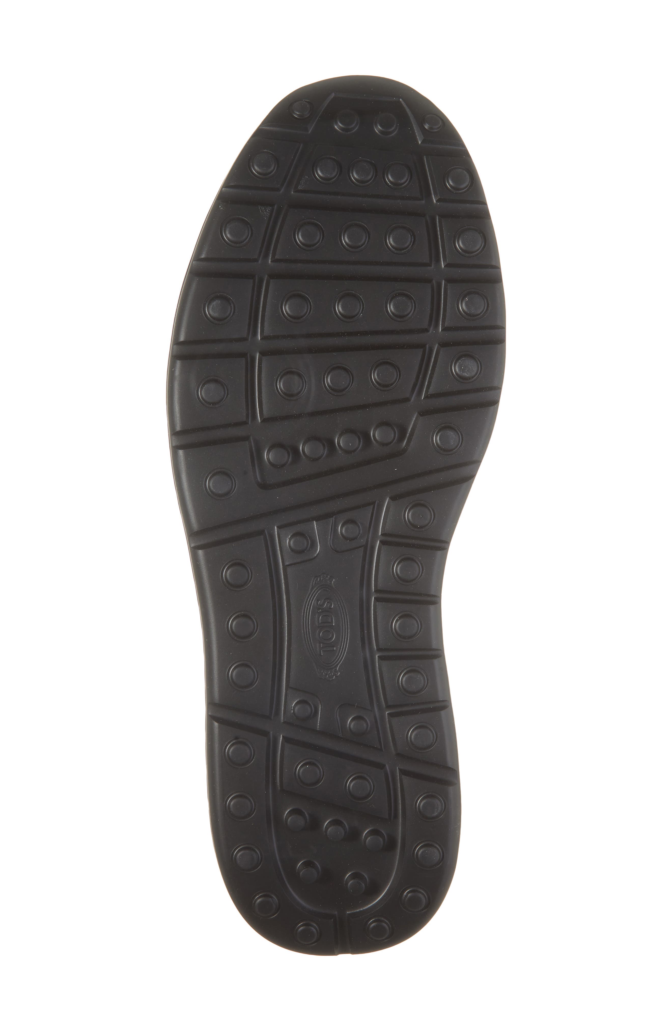 Leather Sneaker, Alternate, color, NERO