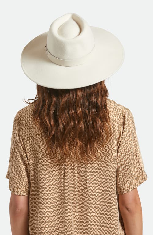 Brixton Eleanor Packable Wool Felt Hat In Neutral