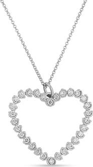 Bony Levy 18K Gold Liora Diamond Heart Pendant Necklace