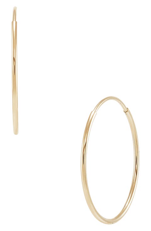 Endless Hoop Earrings
