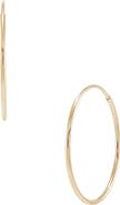 Frankie & Zoe Endless Hoop Earrings