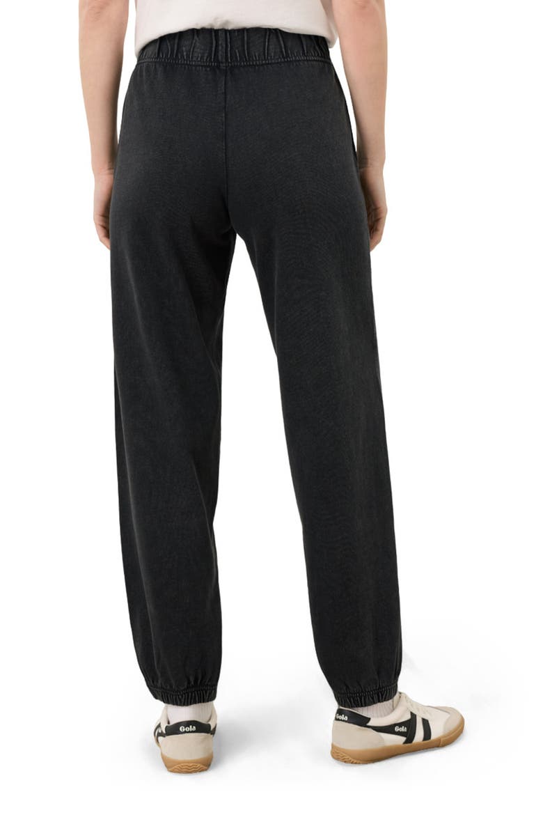 Organic Cotton Weekends Relaxed Sweatpant, Alternate, color, Washed Black
