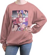KPop Demon Hunters Junior's KPop Demon Hunters Huntrix Superstars Manhwa Panels Sweatshirt