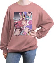 KPop Demon Hunters Junior's KPop Demon Hunters Huntrix Superstars Manhwa Panels Sweatshirt
