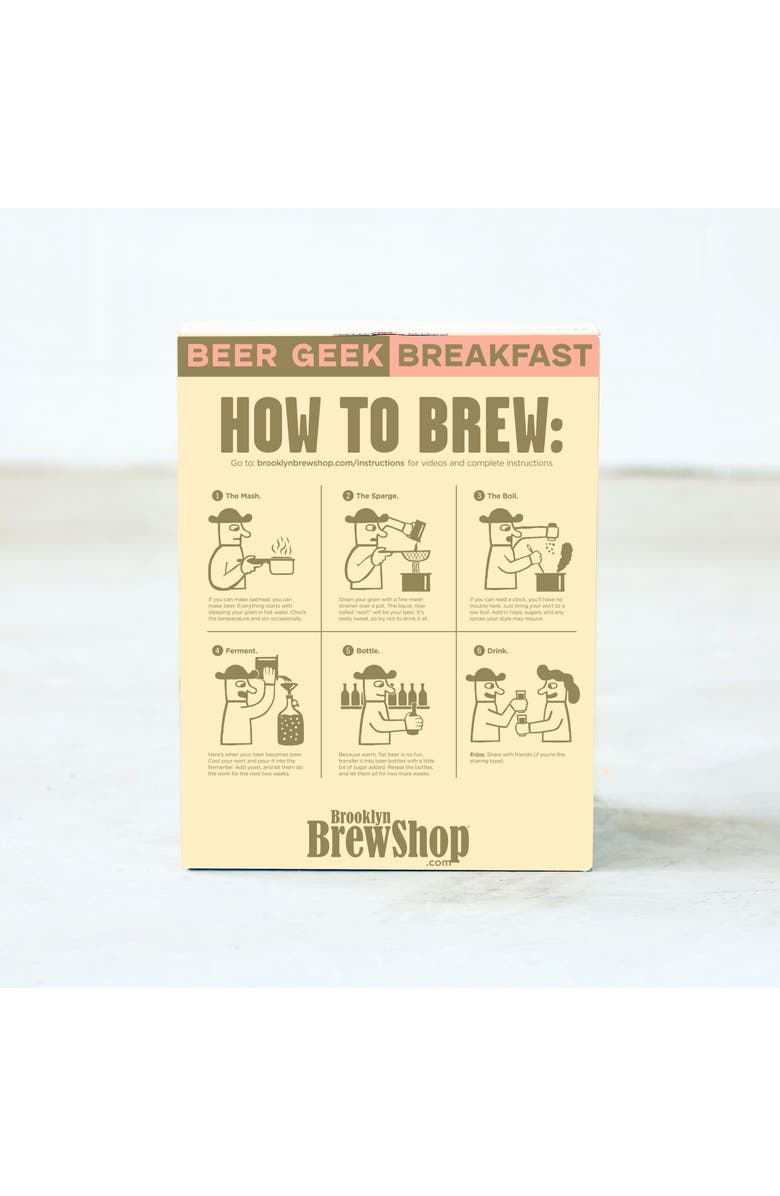 Brooklyn Brew Shop Mikkeller Beer Geek Breakfast Stout Beer Making Kit, Alternate, color, Yellow