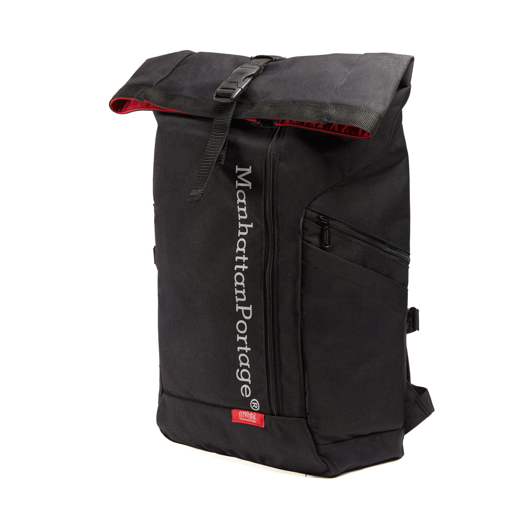 Manhattan Portage Reflective Pace Backpack Ver 2, Alternate, color, Black