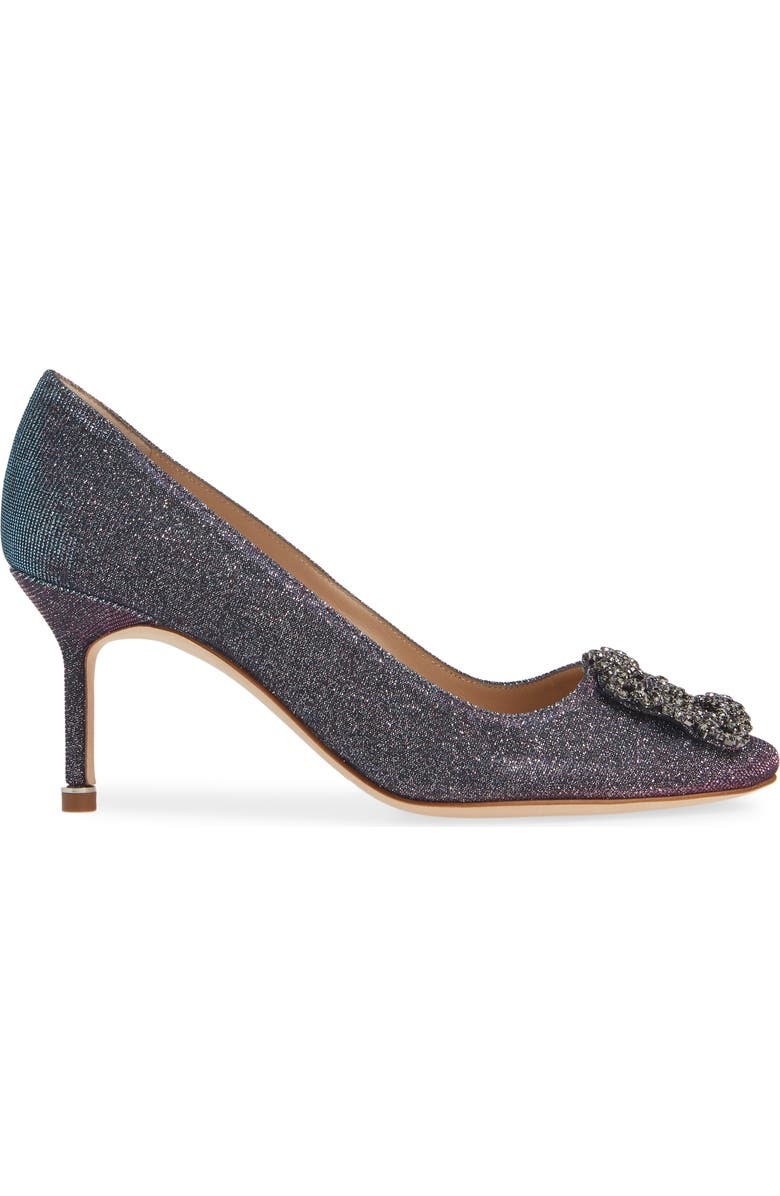 Manolo Blahnik Hangisi Pointed Toe Pump, Alternate, color,